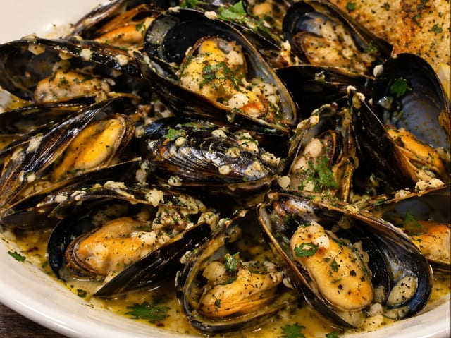 Buy 1LB Mussels, Get Another Free.